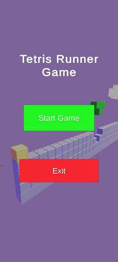 Tetris Runner - Screenshot 1