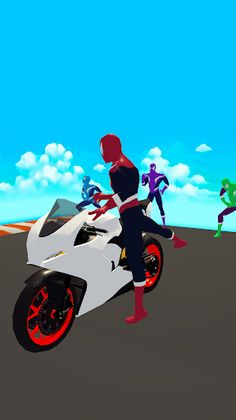 Racing - Moto Hero - Screenshot 3