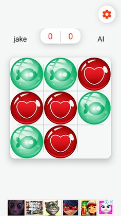 Tic Tac Toe  bubble - Screenshot 1