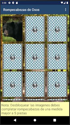 Rompecabezas de Osos - Screenshot 2