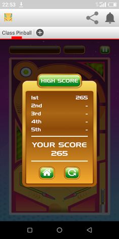 Class Pinball - Screenshot 4