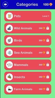 Word Quiz: Learn Animals Name - Screenshot 3