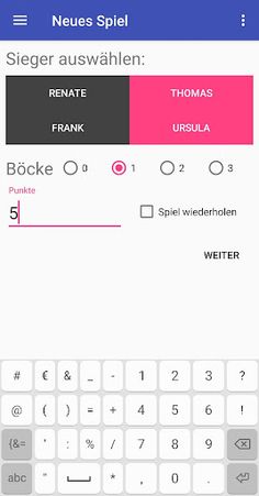 Doppelkopf Aufschreiben - Screenshot 2