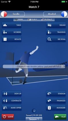 iClub Manager - Screenshot 1