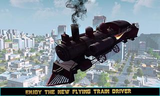 Flying Train Driver 3D 2020 - Screenshot 3