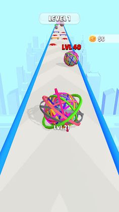 Rubberball Runner - Screenshot 1