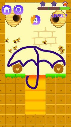 Save The Bear - Draw To Save - Screenshot 1