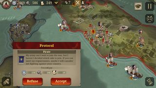 Great Conqueror: Rome War Game - Screenshot 2