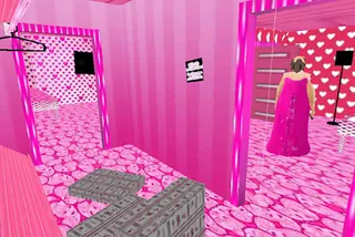 Horror Scary Granny Pink Barby - Screenshot 2