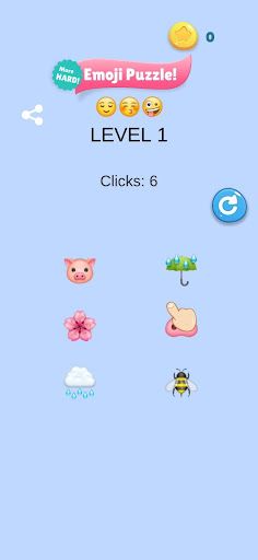 Emoji Puzzle! more hard! - Screenshot 1