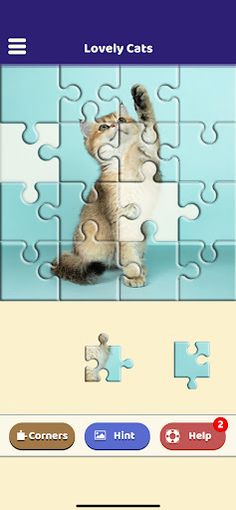 Lovely Cats Puzzle - Screenshot 2