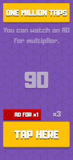 One Million Taps - Clicker - Screenshot 3