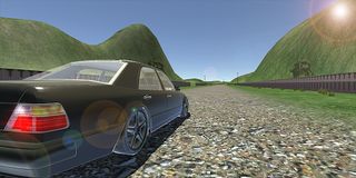 Benz E500 W124 Drift Simulator - Screenshot 1