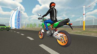 Motorbike Driving: Chained Car - Screenshot 2