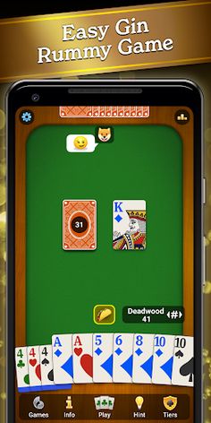 Gin Rummy Classic• - Screenshot 1