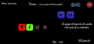 Mots en italien 1 - Screenshot 2