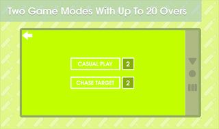 Cricket Minimalist Game - Screenshot 2