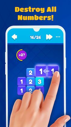 Destroy Numbers Sliding Puzzle - Screenshot 1