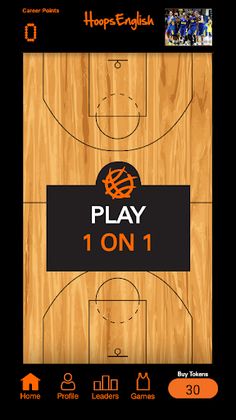 HoopsEnglish - Screenshot 1