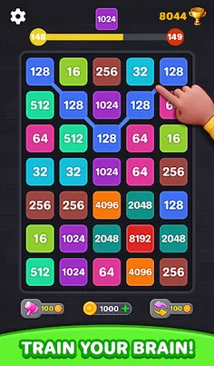 2048 Number Puzzle: Merge Game - Screenshot 4