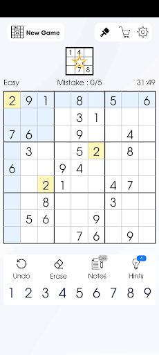 Sudoku Star - Screenshot 4