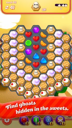 Sugar Witch: Hexa Blast - Screenshot 2