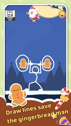 Draw & Save Gingerbread Man - Screenshot 3