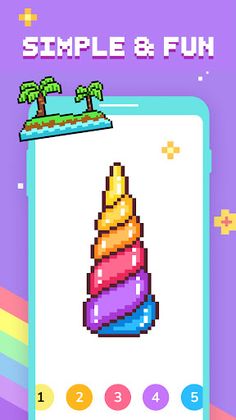 Paint by Number - Pixel Art - Screenshot 2