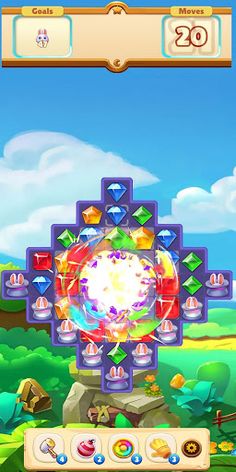 Jewels Classic - Match 3 Game - Screenshot 1