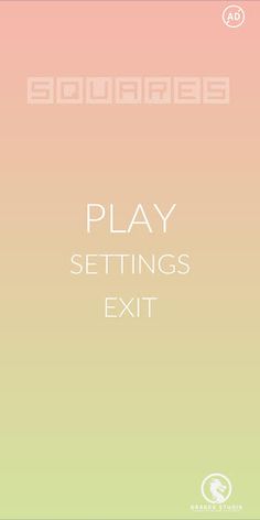 Squares - 2D cube puzzle game - Screenshot 1