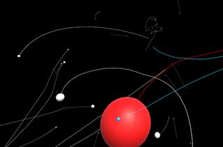 Gravity Simulation - Screenshot 3