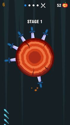 Aim The Target with Knife - Screenshot 2