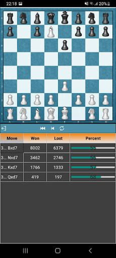 Antichess Openings Explorer - Screenshot 4