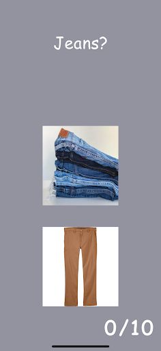 Jeans or Khakis - Screenshot 4