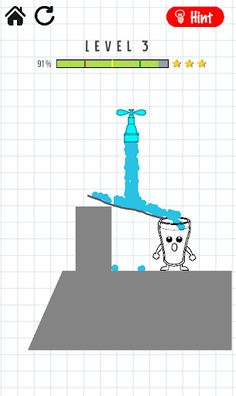 Water Overflow – Physics Puzzl - Screenshot 1