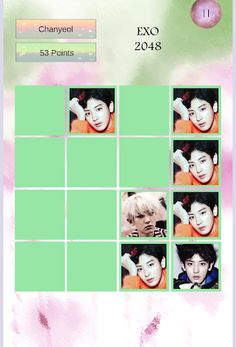 🍉 EXO-L 2048 Puzzle - Screenshot 1