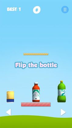 Water Bottle Flip 3D Clash - Screenshot 1
