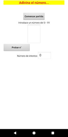 Adivina el número - Screenshot 1