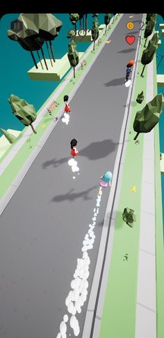 Girl Runner 3D - Running Game - Screenshot 3