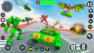 Army Dragon Robot Transform 3D - Screenshot 2