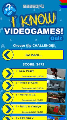I Know Videogames Quiz - Screenshot 2