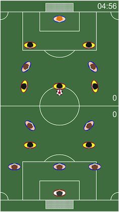Flat Football - Screenshot 2