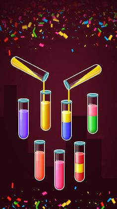 Water Color Sort Puzzle Games - Screenshot 2
