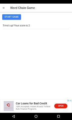 Build Word Chain Game - Screenshot 4