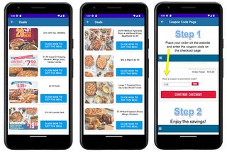 Coupons For Dominos Pizza - Screenshot 1