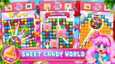 Match 3 Game Sweet Candy World - Screenshot 4