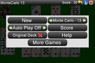 Monte Carlo Solitaire - Screenshot 3