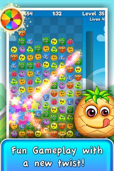 Frenzy Fruits - Match & Pop - Screenshot 2