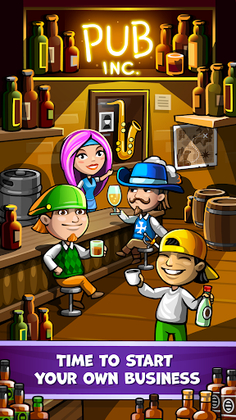 Pub Inc: Idle Merge Bar Tycoon - Screenshot 1