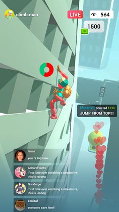 Climb the Building LiveStream! - Screenshot 1